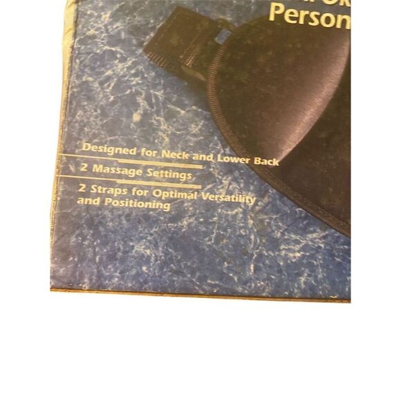 Vintage Pollenex Comfort Zone Neck Massager Pain Relief Portable - Picture 7 of 10